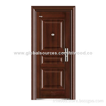 Exterior Door, Steel Veneer, Customized Orders Welcomed